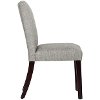 63-6GRPPWT Groupie Pewter Upholstered Dining Chair -3