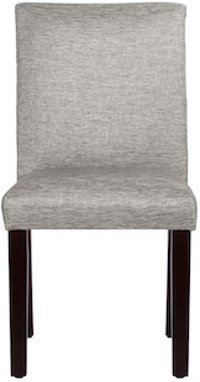 63-6GRPPWT Groupie Pewter Upholstered Dining Chair