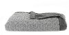 Clearance Gray Swirl and Charcoal Lush XL Throw Blanket