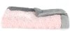 Light Pink Swirl and Gray Lush Receiving Blanket