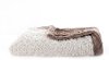Clearance Ivory Swirl & Gingersnap Lush Receiving Blanket