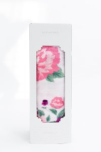 Peony Paradise Bamboo Rayon Muslin Swaddle Blanket