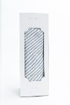 Clearance Gray Stripe Bamboo Rayon Muslin Swaddle Blanket