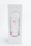 Clearance Pink Flamingo Bamboo Rayon Muslin Swaddle Blanket