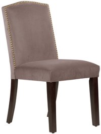 64-6NB-GDRGLSMK Regal Smoke Nail Button Dining Chair