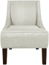 72-1GRPOST Groupie Oyster Swoop Arm Chair