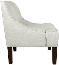 72-1GRPOST Groupie Oyster Swoop Arm Chair-2