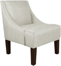 72-1GRPOST Groupie Oyster Swoop Arm Chair-4