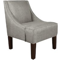 72-1GRPPWT Groupie Pewter Swoop Arm Chair-3