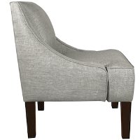 72-1GRPPWT Groupie Pewter Swoop Arm Chair-5