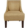 72-1GLTFLB Glitz Filbert Swoop Arm Chair