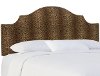 830NB-BRCHTERT Cheetah Arch Twin Upholstered Headboard