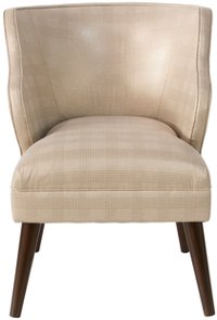 96-1PLSGLD Polished Gold Modern Chair