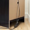 10260 Black Nightstand with Drawers and Cord Catcher - Reevo -5