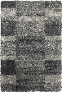 Henderson 8 x 11 Gray and Charcoal Shag Rug