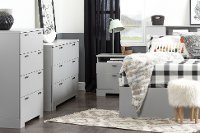 10269 Soft Gray 6-Drawer Double Dresser - Reevo -4