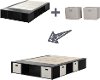 10487 Black Oak Full Platform Bed with Storage and Baskets - Flexible-5