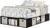 10487 Black Oak Full Size Platform Bed with Storage and Baskets - Flexible-4