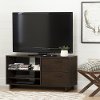 10286 Brown Oak TV Stand with Drawers for TVs up to 55 Inch - Fynn