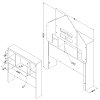 10257 Cherry Twin Bookcase Headboard - Summer Breeze -5