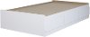10574 Pure White Twin Mates Bed with 3 Drawers (39 Inch)-2