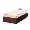10577 Cherry Twin Mates Bed with 3 Drawers (39 Inch) - Summer Breeze -1