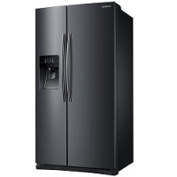RS25J500DSG Samsung 25 cu. ft. Side-by-Side Refrigerator - 36 Inch Black Stainless Steel-4