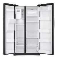 RS25J500DSG Samsung 25 cu. ft. Side-by-Side Refrigerator - 36 Inch Black Stainless Steel-6