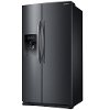 RS25J500DSG Samsung Side-by-Side Refrigerator - 36 Inch Black Stainless Steel-4