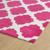 4 x 6 Small Pink and Ivory Area Rug - Lily & Liam-2
