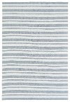 4 x 6 Small Striped Gray and Ivory Area Rug - Lily & Liam