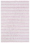 4 x 6 Small Striped Pink & Ivory Area Rug - Lily & Liam-1