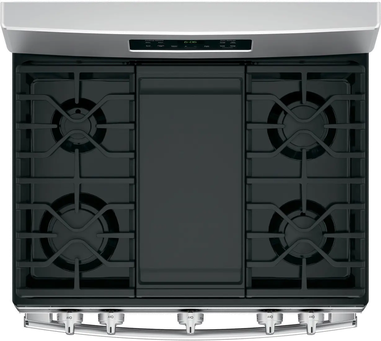 JGBS66REKSS GE 30 Inch Gas Range with Griddle - 5 cu. ft., Stainless Steel-3