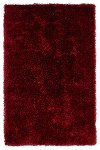 3 x 5 Small Brick Red Shag Rug - Posh-1