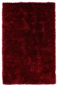 3 x 5 Small Brick Red Shag Rug - Posh