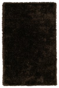 3 x 5 Small Chocolate Brown Shag Rug - Posh