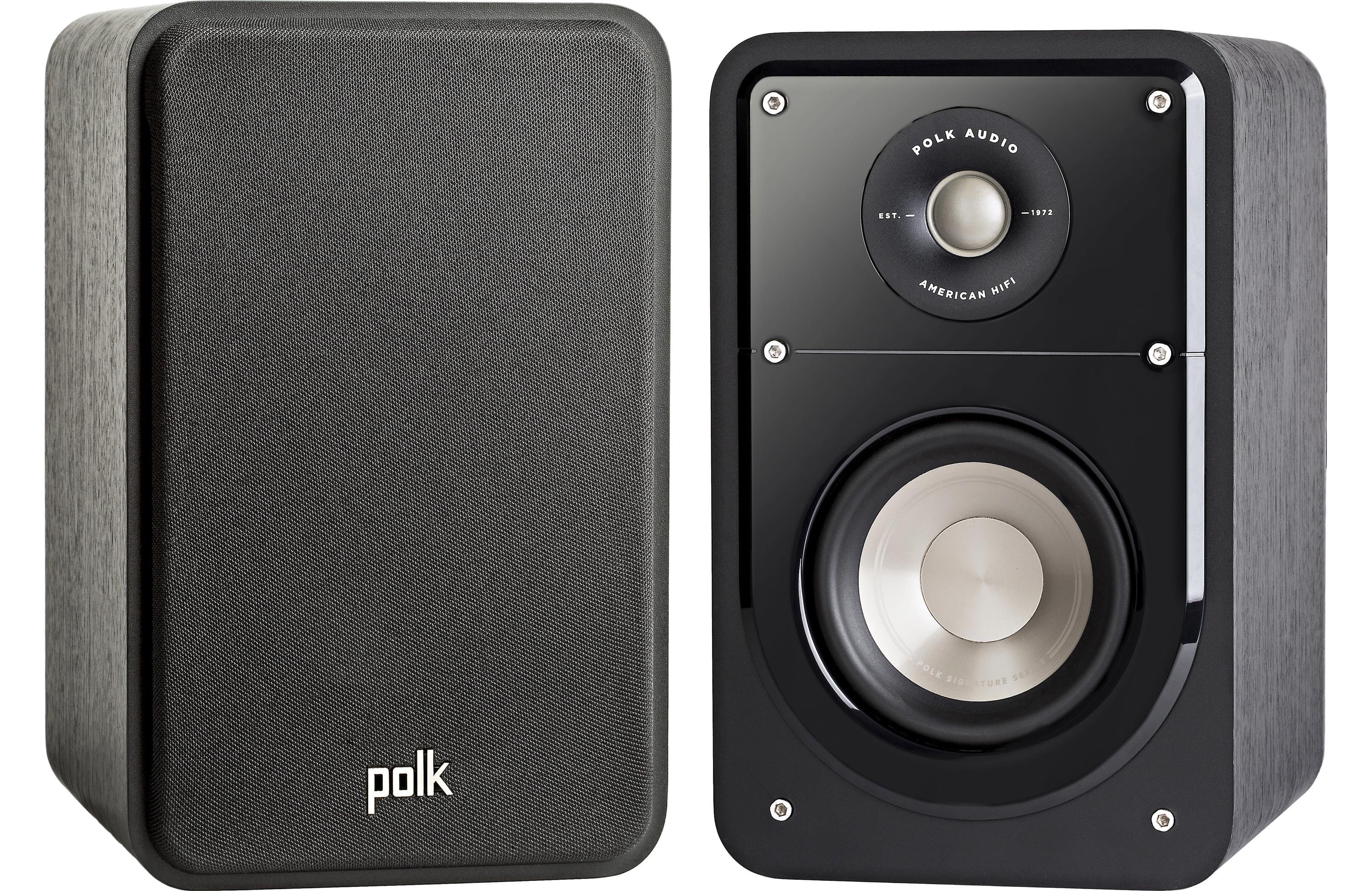 SIG-S15,BKS,BLK,PR Polk Audio Signature S15 Home Compact Bookshelf Speakers-1
