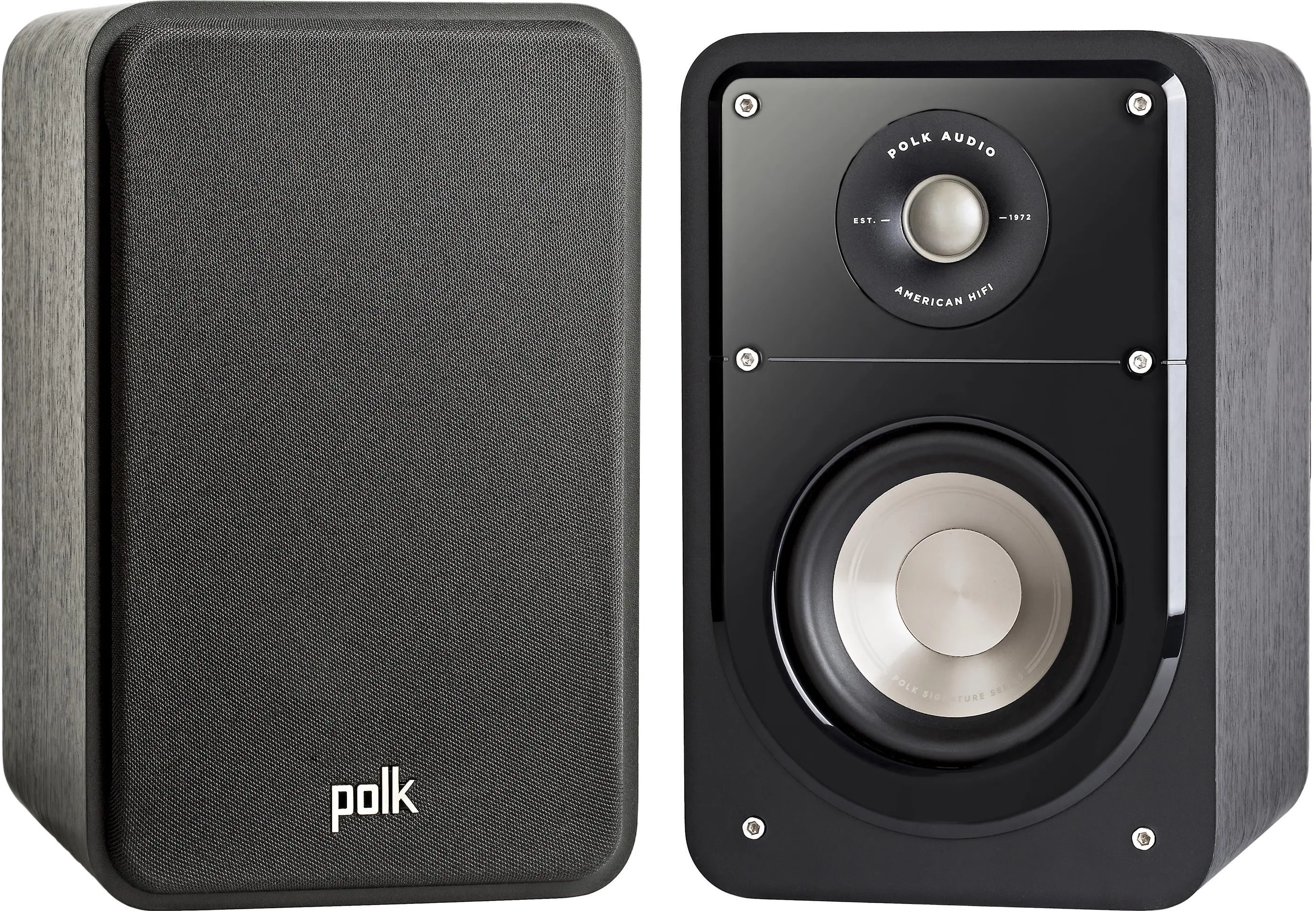 SIG-S15,BKS,BLK,PR Polk Audio Signature S15 Home Compact Bookshelf Speakers-1