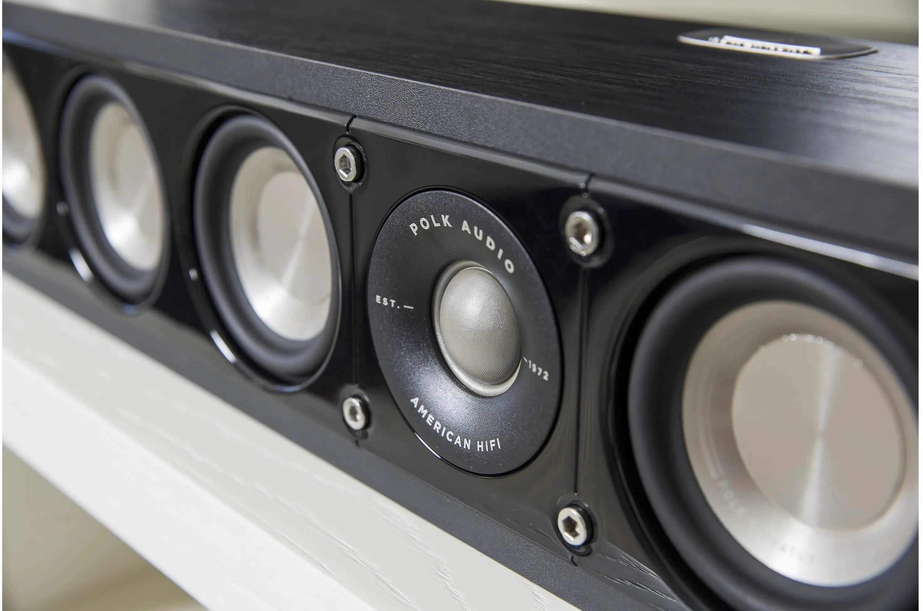 SIG-S35,CNTR,BLK,EA Polk Audio Signature S35 Home Theater Slim Center Speaker-5