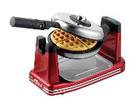 Nostalgia Retro Style Non-Stick Flip Belgian Waffle Maker
