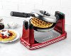 Nostalgia Retro Style Non-Stick Flip Belgian Waffle Maker-5