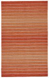8 x 10 Large Orange Cream Area Rug - Santino