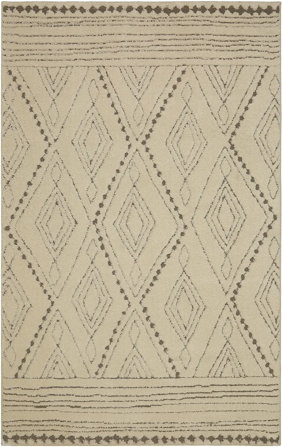 90874-93016/5X8/NOMA 5 x 8 Medium Vado Cream, Light Gray, and Tan Area Rug - Nomad-1