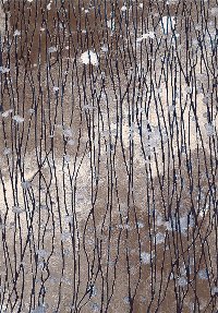 5 x 7 Medium Glimmer Taupe Area Rug - Mirage