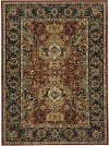 8 x 11 Large Dhahar Garnet Area Rug - Spice Market