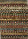 90932-80129/8X11/SAI Enigma 8 x 11 Large Saigon Multi-Colored Area Rug
