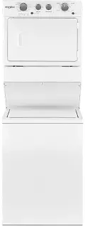 WET4027HW 3.5 cu. ft. Electric Stacked Laundry Center with 9 Wash cycles and Auto Dry - White