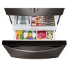 LFC21776D LG Bottom Mount Refrigerator - 30 Inch Black Stainless Steel-8