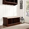 CF6003-MA Mahogany Entryway Storage Bench - Brennan -2