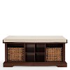 CF6003-MA Mahogany Entryway Storage Bench - Brennan -3